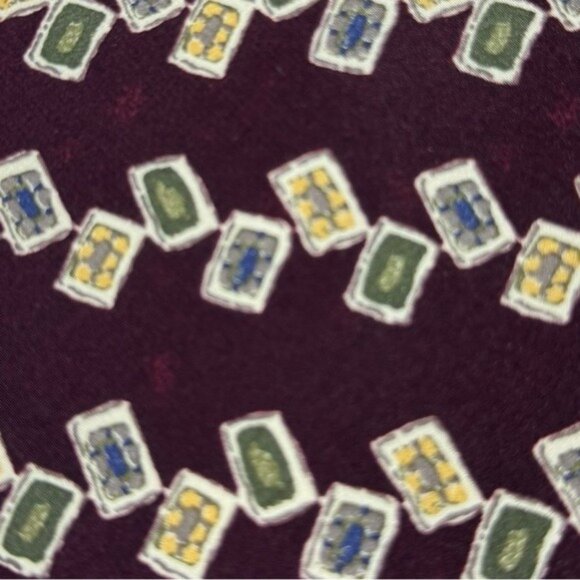 Vintage Ralph Lauren Chaps Silk Tie Quiet Luxury Old Money Striped Formal Career - Picture 6 of 9